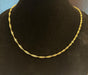 Collier Chaine maille singapour or jaune 58 Facettes LP58