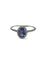 Bague 51.5 Bague or blanc Tanzanites et Diamants 58 Facettes 00000501