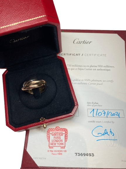 CARTIER - C RING TRINITY CLASSIC