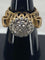 Bague 51 Bague en or 18ct de forme boule sertie de diamants vers 1940/1960 58 Facettes AB41bis