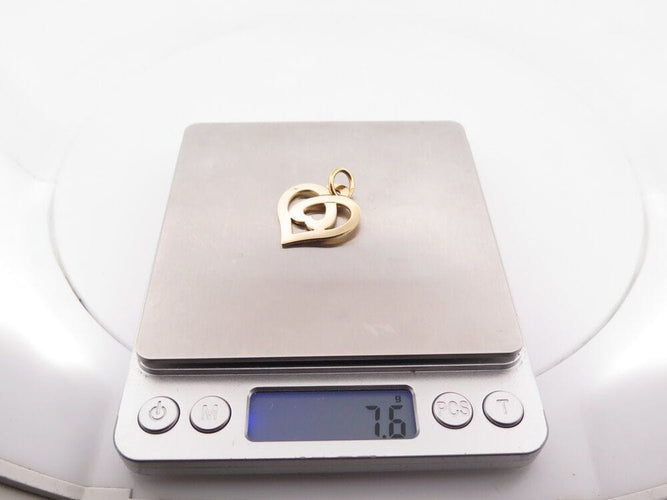 Collier collier O.J. PERRIN pendentif coeur legendes duo duo10-02b or 18k 58 Facettes 266786