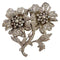 Broche BROCHE DE STYLE RÉTRO PÉRIODE 1945-1950 avec DIAMANTS 8,64 ct 58 Facettes A2683