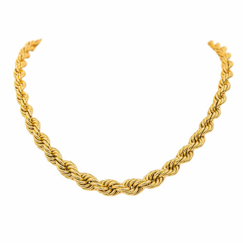 Collier Collier Maille torsadée Or jaune 58 Facettes 4717357CN