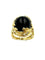 Bague 52 GILBERT ALBERT. Bague or jaune 18K et billes interchangeables 58 Facettes