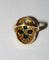 Bague 52.5 Bague ovale or jaune, saphirs et diamants 58 Facettes 587