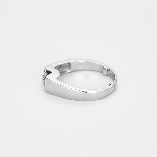 Bague 58 Bague en Or blanc et Diamant 0,75 58 Facettes 250304