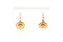 Boucles d'oreilles Boucles d'oreilles Art Déco en or jaune serties de perles 58 Facettes B556