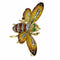 Pendentif Vintage Bee Brooch-Pendant with Plique-à-Jour Enamel and Trembling Wings 58 Facettes 24263-0277