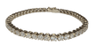 Bracelet bracelet tennis rivière de diamants ned or blanc 58 Facettes