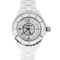Montres CHANEL- J12 - Montre en céramique blanche. 58 Facettes 250278