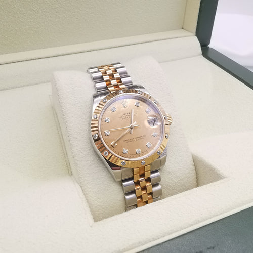 Montre ROLEX - Montre Datejust 31 58 Facettes