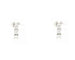 Boucles d'oreilles Boucles d'oreilles en or blanc serties de diamants de 0,90 ct 58 Facettes 14243