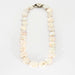 Collier Collier de perles Keishi blanche, fermoir argent 58 Facettes