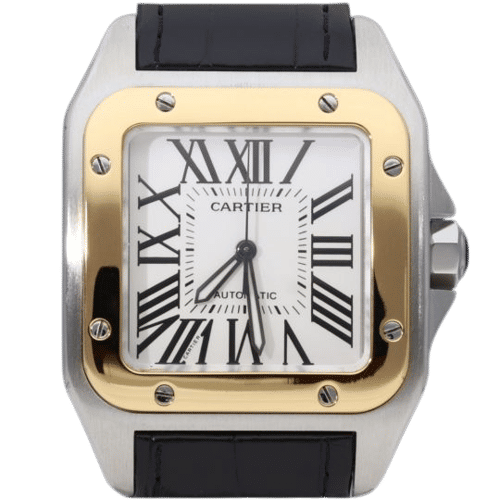 Montre Cartier Montre Santos 100Xl 58 Facettes MT42983