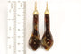 Boucles d'oreilles Boucles d'oreilles anciennes en or piqué écaille de tortue 58 Facettes 7412