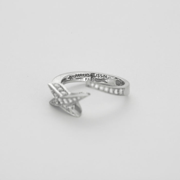 MAUBOUSSIN - Witgouden diamanten ring