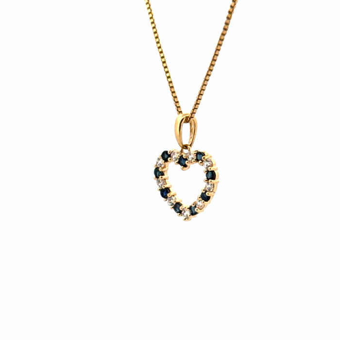 Pendentif Pendentif Coeur Or Jaune 18k 58 Facettes 2-PED1-GS32636