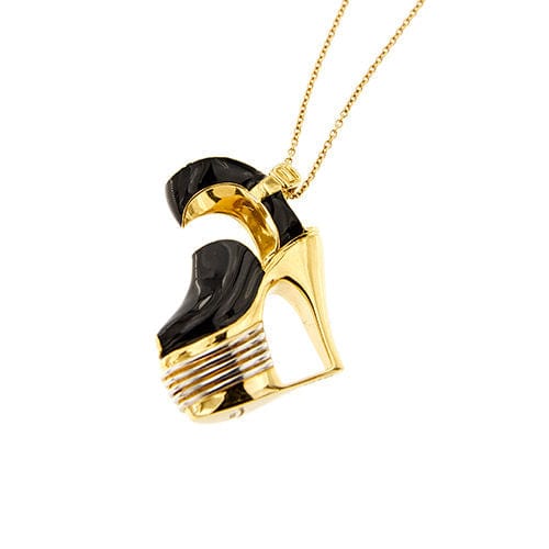 Collier FERRAGAMO - Collier long avec pendentif chaussure 58 Facettes 39527