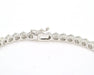 Bracelet Bracciale tennis in oro bianco Ct 2,30 58 Facettes