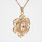 Pendentif Pendentif vintage rubis de synthèse 58 Facettes CVP151