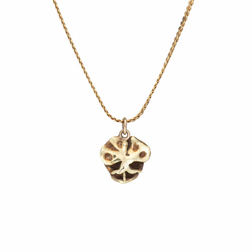 Vintage Yellow Pansy Necklace Enamel Diamond 14k Gold Fine Flower Jewelry 58 Facettes G14084