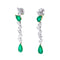 Boucles d'oreilles Boucles d'Oreilles Diamants et Emeraudes 58 Facettes 2.18700