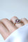 Bague 53 Bague Cible Belle Epoque Diamants et Rubis Calibrés 58 Facettes