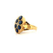 Bague 65 Bague Cocktail Or Jaune Saphirs 58 Facettes 25-GS29087