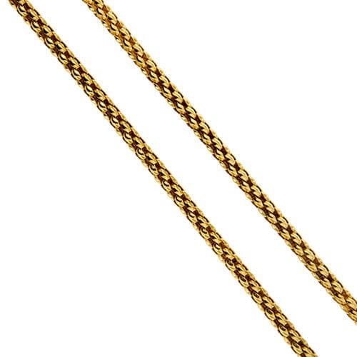 Collier Collier long en maille popcorn 58 Facettes 35990