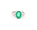 Bague Bague émeraude zambienne 3,47 carats 58 Facettes