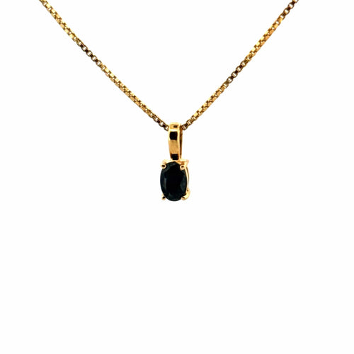 Pendentif Pendentif or jaune et topaze 58 Facettes 2-PED2-GS34788-7