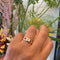 Bague 56 Bague gitane en or jaune, diamant et rubis 58 Facettes CCBAD7DB879D4A76BDBCF47059EFEFA2