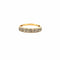 Bague 55 Alliance Demi-Tour Or Jaune & Diamants 58 Facettes 27-GS33943-2