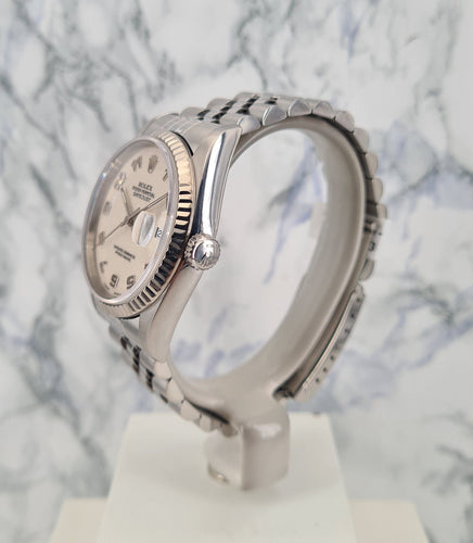 Montre ROLEX - Montre Datejust 36 Cadran Jubilee 58 Facettes 16234-1