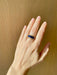 Bague 53 Illario - Natural Sapphire and Diamond Band Ring 58 Facettes