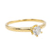 Bague 53 Bague Solitaire Or jaune Diamant 58 Facettes 3249826CN