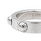 Bague 50 Louis Vuitton Bague Clous Or blanc 58 Facettes 3126993CN
