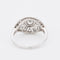Bague 55 Bague Art Deco en Platine et Diamants 58 Facettes