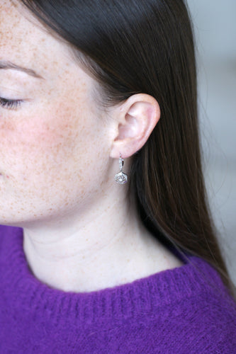 Boucles d'oreilles Boucles d'Oreilles Pendantes Art Déco Diamants 58 Facettes