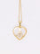 Pendentif Médaille amour Augis cœur en verre or et rubis, Plus qu’hier moins que demain 58 Facettes 922