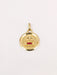 Pendentif AUGIS - Médaille amour ronde or jaune diamant rubis 58 Facettes J513