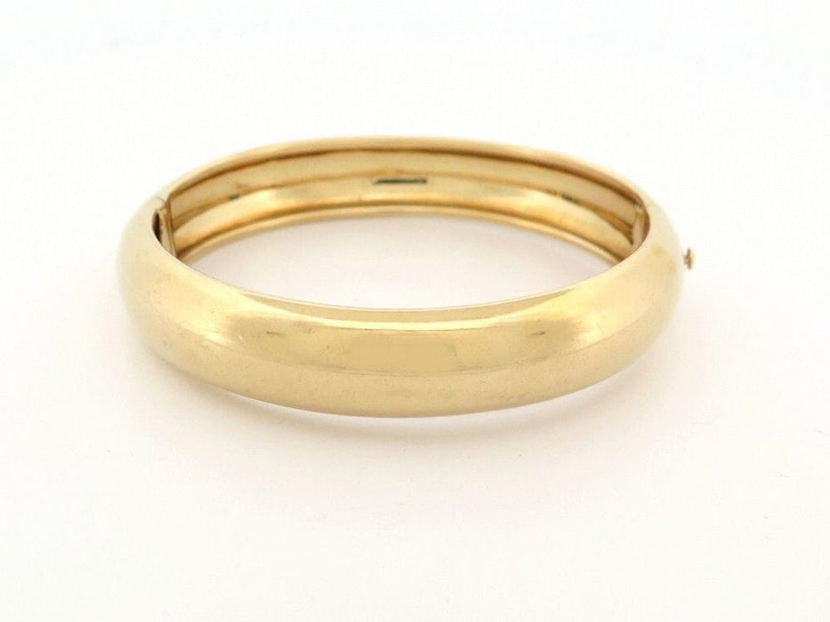 Bracelet bracelet jonc rigide en or jaune 58 Facettes 260385