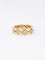 Bague 59 CHANEL Bague "Matelassé" vintage or jaune diamants 58 Facettes 1107.4