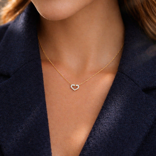 CARTIER - Halskjede i gult gull og diamanter 