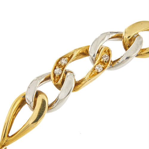 Collier Collier 2 ors et diamants 58 Facettes 30034