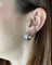 Boucles d'oreilles Boucles d'oreilles en or blanc serties de diamants, années 1990 58 Facettes