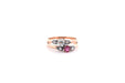 Bague Bague vintage diamants et rubis 58 Facettes 26379