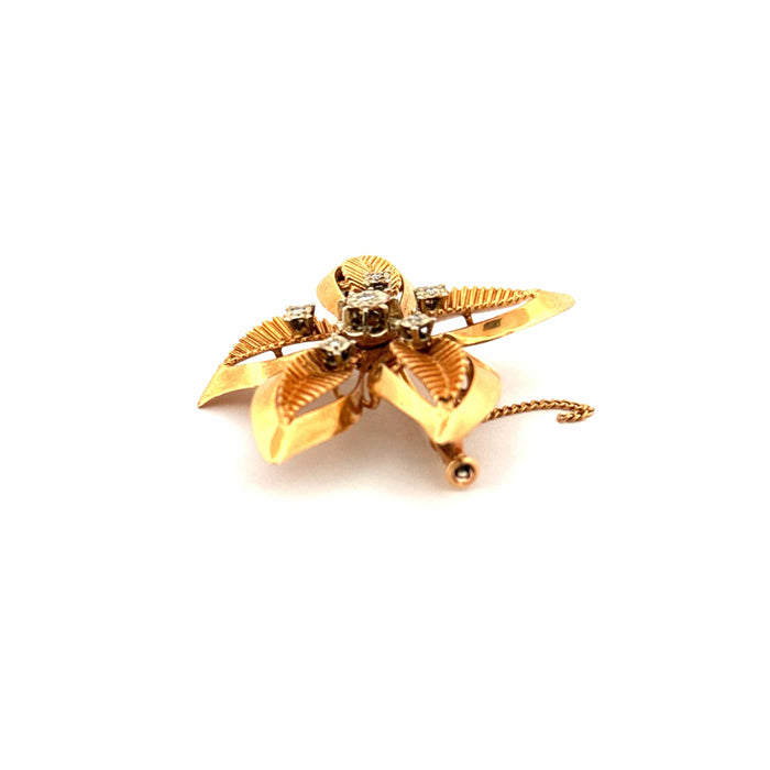 Broche Broche Or Jaune 18k & Diamants 58 Facettes BRO-GS37209-3