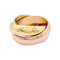Bague 50 Bague Cartier, "Trinity", trois ors. 58 Facettes 33965