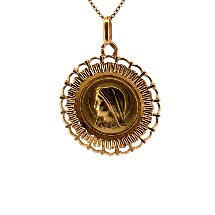 Marie Yellow Gold Medal